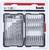 Drill and Bit Set in a Clear Plastic Case. Contains Various Drill Sizes and Screwdriver Bits. Brand 'kwb'.