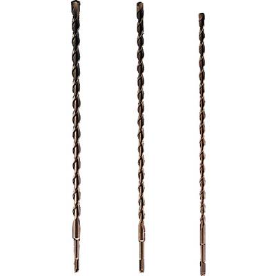 kwb 244690 Tool steel Hammer drill bit set 3-piece 10 mm, 12 mm, 14 mm Total length 460 mm SDS-Plus 1 Set-0
