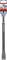 'High-Performance Flat Chisel SDS-Plus' on kwb packaging. Suitable for concrete and stone processing. Black chisel pictured.