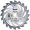 kwb circular saw blade, 'AKKU-TOP' model, 150 x 1.6 x 16 mm, 20 teeth, 30% high-energy, suitable for wood and metal.