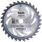 Circular KWB battery-top saw blade with 30 sharp teeth, suitable for precise cuts. Diameter 190 mm, energy saving of 30%.