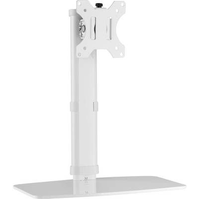 TECHly ICA-LCD-260 Monitor base 1 Display(s) 43,2 cm (17") - 68,6 cm (27") White Height-adjustable, Tiltable, Swivelling-0