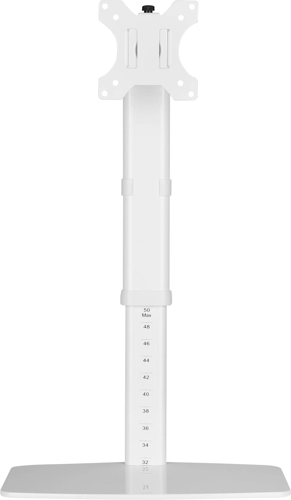 TECHly ICA-LCD-260 Monitor base 1 Display(s) 43,2 cm (17") - 68,6 cm (27") White Height-adjustable, Tiltable, Swivelling-4