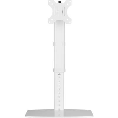 TECHly ICA-LCD-260 Monitor base 1 Display(s) 43,2 cm (17") - 68,6 cm (27") White Height-adjustable, Tiltable, Swivelling-4
