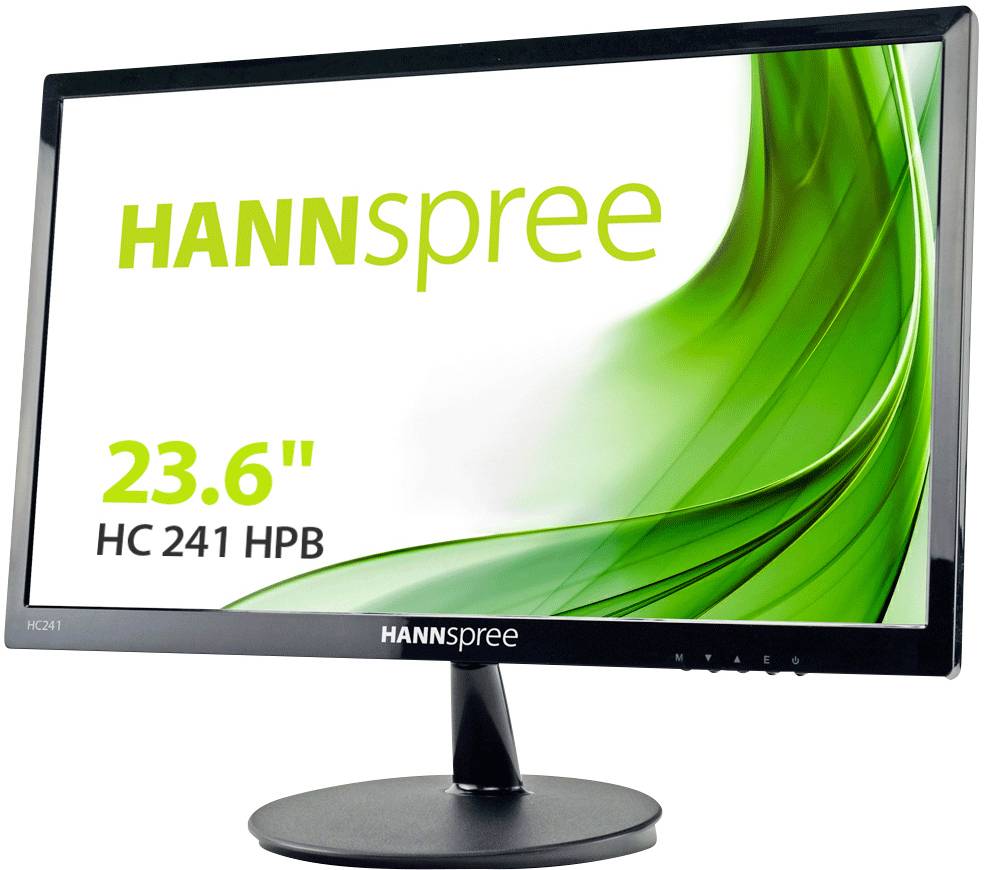 Hanns-G HC241HPB LED 59.9 cm (23.6 inch) EEC A (A+++ - D) Full HD 10 ms MVA LED