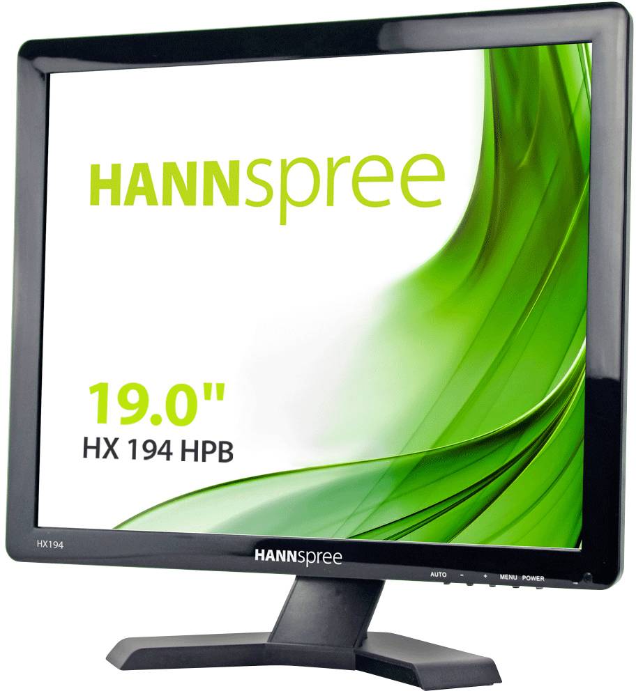 Hannspree HX194HPB LED 48.3 cm (19 inch) EEC A+ (A+++ – D) SXGA 5 ms