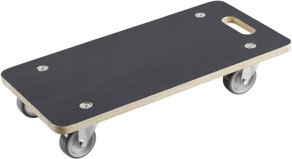 Metafranc WU0822010 Dolly PU, Polypropylene (PP) Load capacity (max.): 200 kg 590 mm x 290 mm x 110 mm No. of swivel casters 4