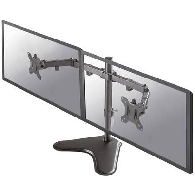 Neomounts FPMA-D550DDBLACK 2x Monitor desk mount 25,4 cm (10") - 81,3 cm (32") Black Swivelling, Swivelling, Tiltable, S