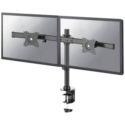 Neomounts FPMA-DCB100DBLACK 2x Monitor desk mount 25,4 cm (10") - 68,6 cm (27") Black Swivelling, Swivelling, Tiltable
