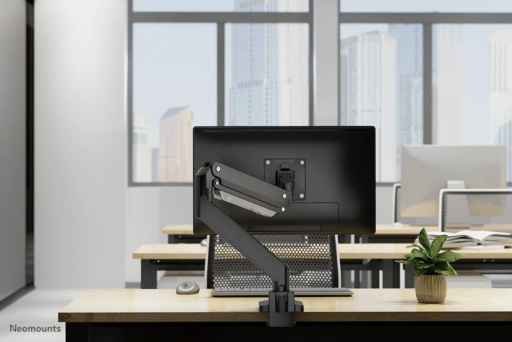 Neomounts Monitor desk mount NM-D775BLACK 1 Display(s) 25,4 cm (10") - 81,3 cm (32") Black Swivelling, Swivelling, Tilta-10