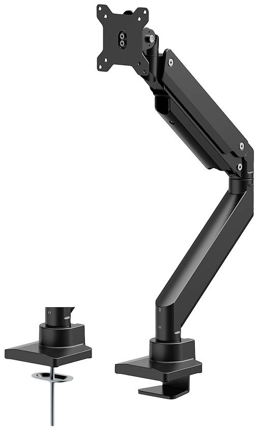 Neomounts Monitor desk mount NM-D775BLACK 1 Display(s) 25,4 cm (10") - 81,3 cm (32") Black Swivelling, Swivelling, Tilta-7