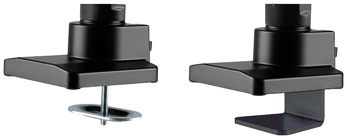 Neomounts Monitor desk mount NM-D775BLACK 1 Display(s) 25,4 cm (10") - 81,3 cm (32") Black Swivelling, Swivelling, Tilta-8