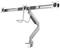 Monitor mount with three mounting points, swivel arm and desk clamp. Suitable for multiple displays.