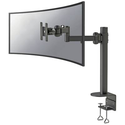 Neomounts FPMA-D960BLACKPLUS 1x Monitor desk mount 25,4 cm (10") - 124,5 cm (49") Black Swivelling, Swivelling, Tiltable
