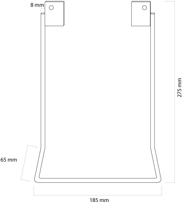 Neomounts NM-D725HBLACK 1-piece Monitor mount Black Rigid-3