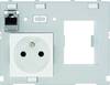 Combination insert 2-way France FK 1xRJ45 BU/BU + cut-out for 2-pin FI/LS switch Modlink MSDD Murrelektronik Content: 1 pc(s)