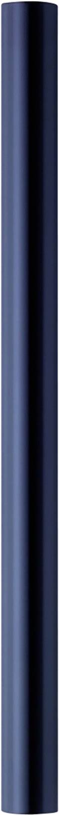 Dark blue, long, narrow cylinder, vertically oriented.