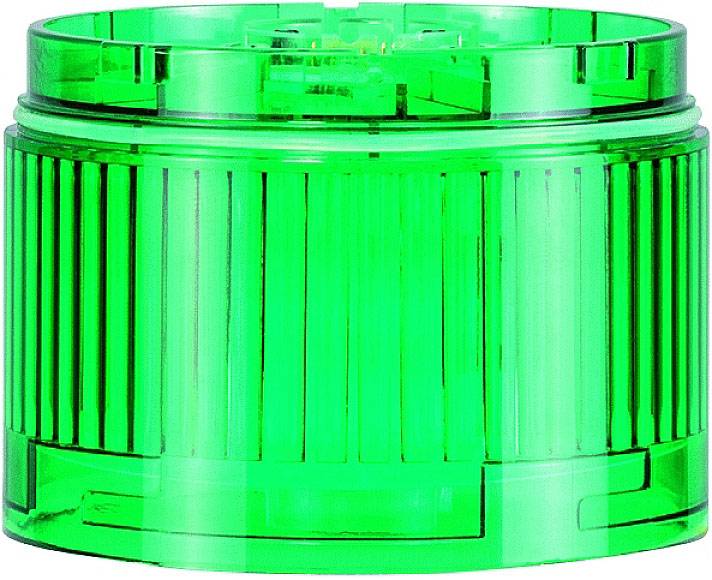 A transparent green plastic lid with a ribbed design, presumably intended for a container or bottle.