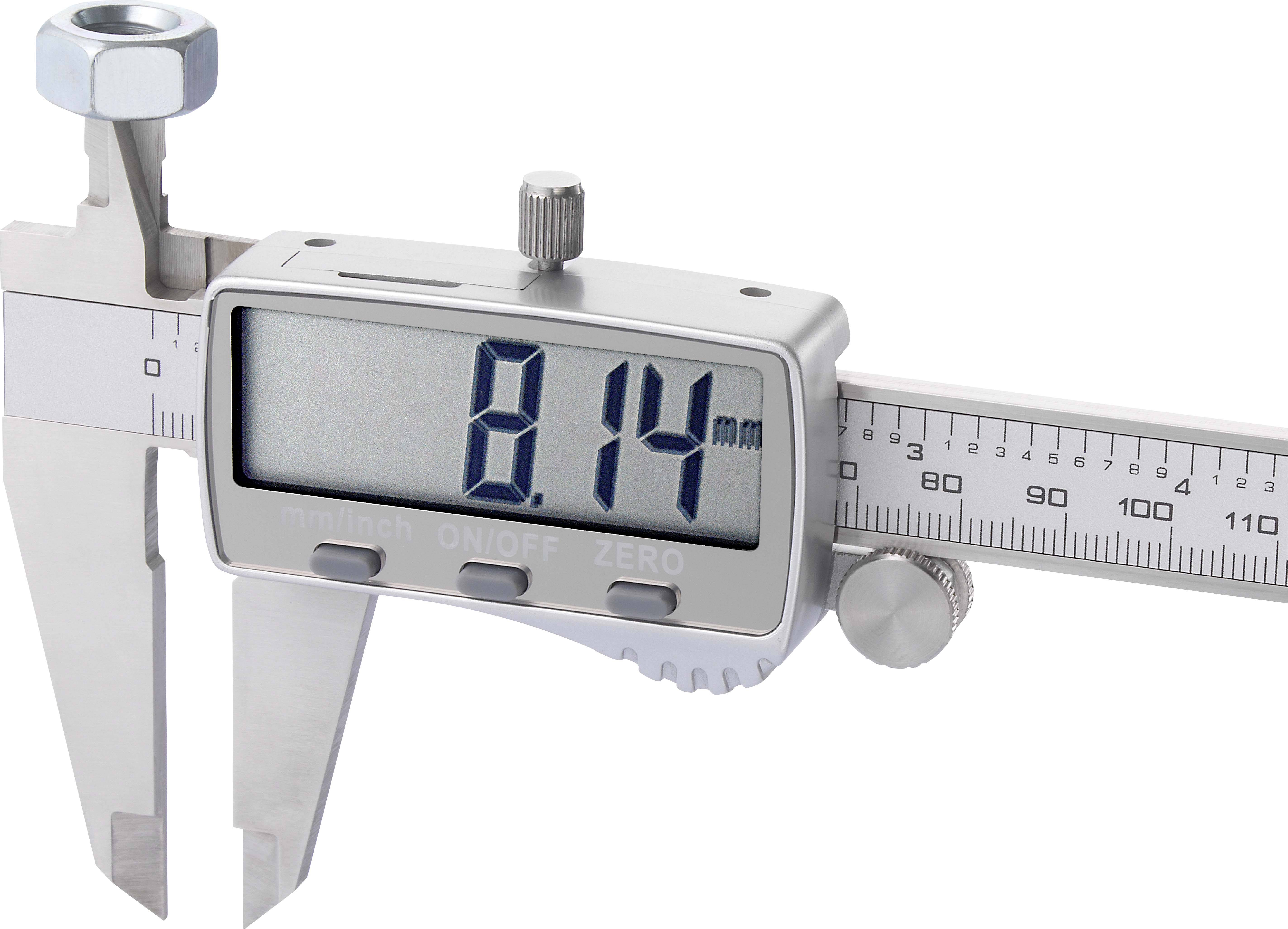 TOOLCRAFT TO6935868 Digital caliper Calibrated to (DAkkS standards