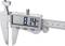 Digital calliper shows 8.14 mm