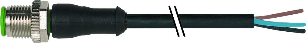 Murrelektronik 7000-12041-6351500 Sensor/actuator connector M12 x 1 Plug, straight 15.00 m No. of pins (RJ): 5 1 pc(s)