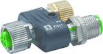 T-piece M12 socket / M12 St. - BU. Profibus