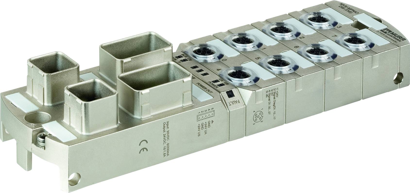 Murrelektronik 555290 Sensor & actuator box (active) M12 splitter + plastic thread 1 pc(s)