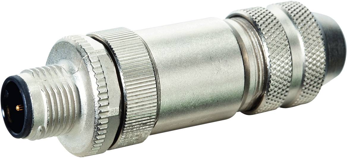 Murrelektronik 7000-17341-0000000 Sensor/actuator connector Plug, straight No. of pins (RJ): 8 1 pc(s)