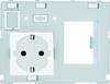 Combination insert 2-way Germany Cut-out for 2-pin FI/LS-switch Modlink MSDD Murrelektronik Content: 1 pc(s)