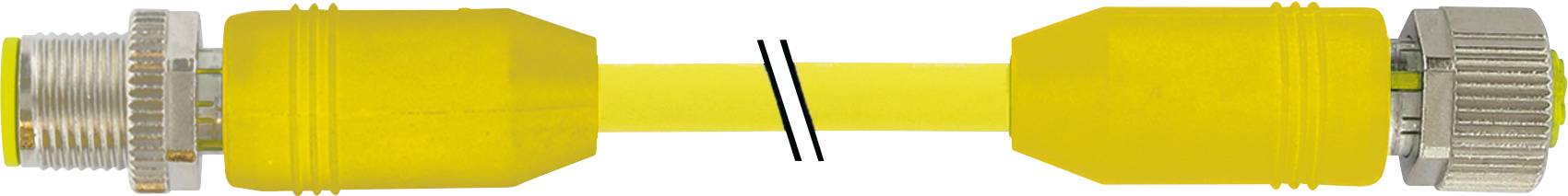 Murrelektronik 7030-40521-0421500 Sensor/actuator connector (pre-fab) M12 x 1 Plug, straight, Socket, straight 15.00 m N-0