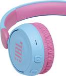 JBL JR 310 BT Children On-ear headphones Bluetooth® (1075101) Light blue, Rose Foldable, Volume limiter, Volume control