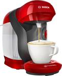 Bosch Haushalt Style TAS1103 Capsule coffee machine Red One Touch, Height adjustable nozzle