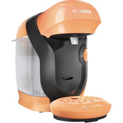 Bosch Haushalt Style TAS1106 Capsule coffee machine Orange One Touch, Height adjustable nozzle