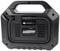 A black Mannesmann compressor with 12 volts, suitable for various applications, identifiable by a carrying handle on top.