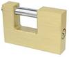 Brüder Mannesmann M41360 Padlock 60 mm keyed-alike Gold EU cylinder padlock