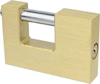 Brüder Mannesmann M41380 Padlock 80 mm keyed-alike Gold EU cylinder padlock-3