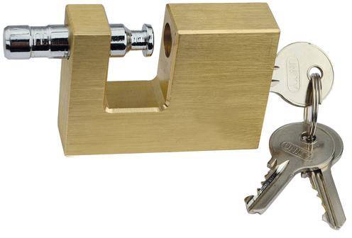 Brüder Mannesmann M41380 Padlock 80 mm keyed-alike Gold EU cylinder padlock-5