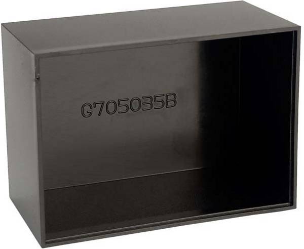 Gainta G705035B Die cast enclosure 70.5 x 50.5 x 35 ABS plastic Black 1 pc(s)
