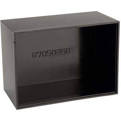 Black, rectangular housing with the inscription 'G705035B' on the front, likely an electrical component enclosure.