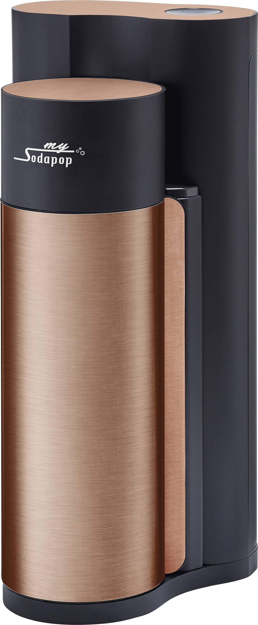 my Sodapop Soda maker Harold Copper incl. 1x PET bottle, incl. 2x glass