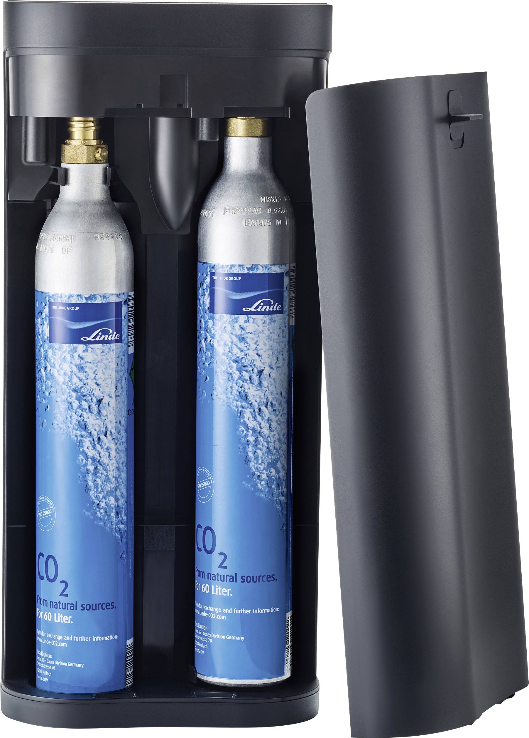 my Sodapop Soda maker Harold Copper incl. 1x PET bottle, incl. 2x glass