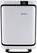 Air purifier by Boneco with a black frame and control buttons on top. Predominantly white casing.
