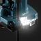 Electric tool with LED lighting, illuminating an area for precise work.