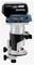 Battery-powered edge router by Makita with 18V lithium-ion battery and brushless motor, Model DRT50, in Black and Blue.