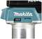 Cordless drill in close-up, showing speed setting 5 and the Makita logo.