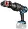 A cordless Makita impact driver, 18V, with an ergonomic handle and robust metal head, suitable for heavy-duty screw work.