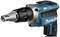 Cordless drill with a blue casing and silver drill head, suitable for construction work and DIY projects.