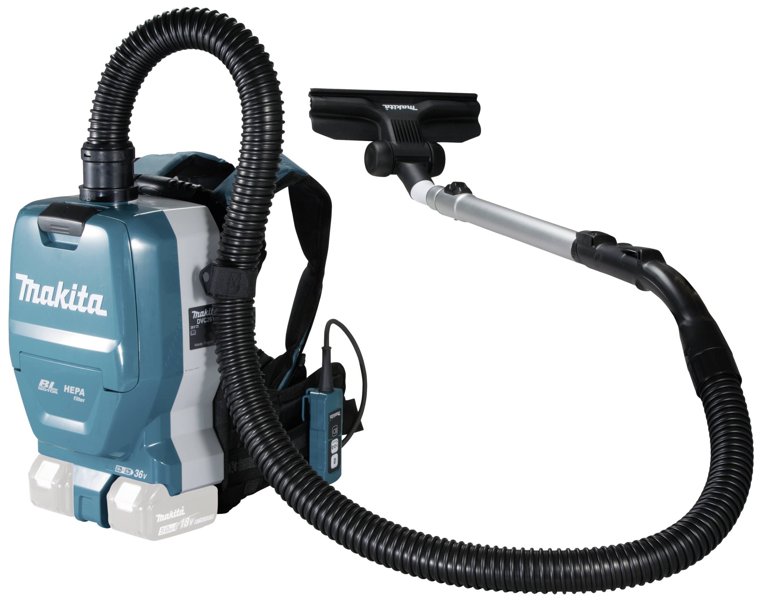 Buy Makita DVC261ZX15 DVC261ZX15 Cordless backpack vacuum cleaner