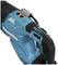 A blue Makita electric tool with a black handle and BL motor. It is a powerful handheld vacuum cleaner.