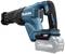 A blue Makita XGT cordless reciprocating saw, model with 40V Li-Ion battery, suitable for heavy-duty cutting projects in construction and trades.